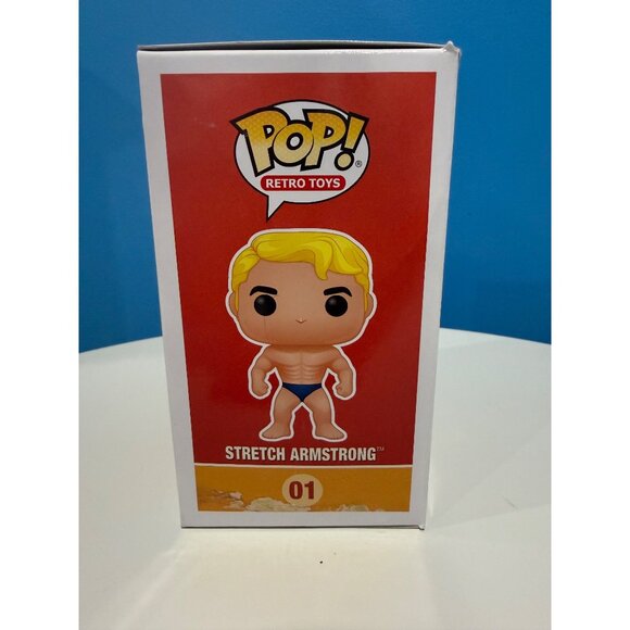 NEW Funko POP! Hasbro Retro Toys Vinyl Figures - STRETCH ARMSTRONG #01 - Picture 2 of 5